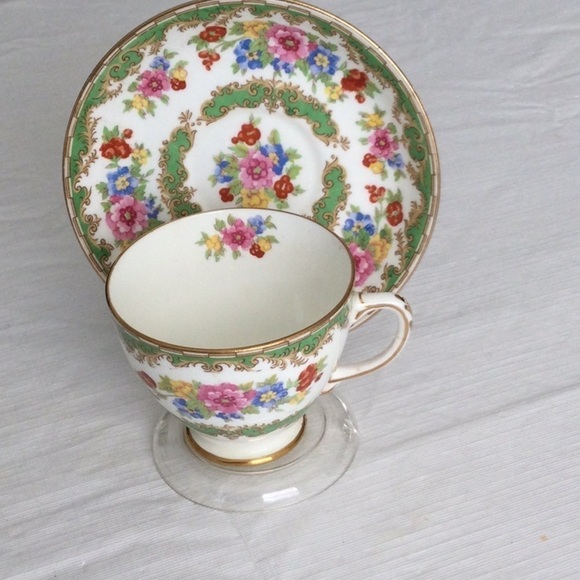 Vintage Old Royal China Cup & Saucer has a beautiful design,makes it special. - Picture 1 of 7